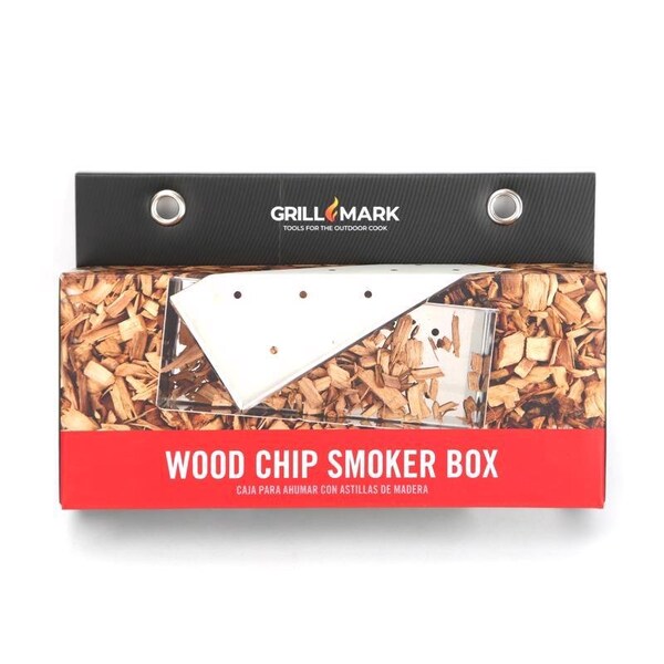Grill Mark Mr. Bar-B-Q Wood Chips Traditional Smoker Package/Kit Silver 02109ACE - main